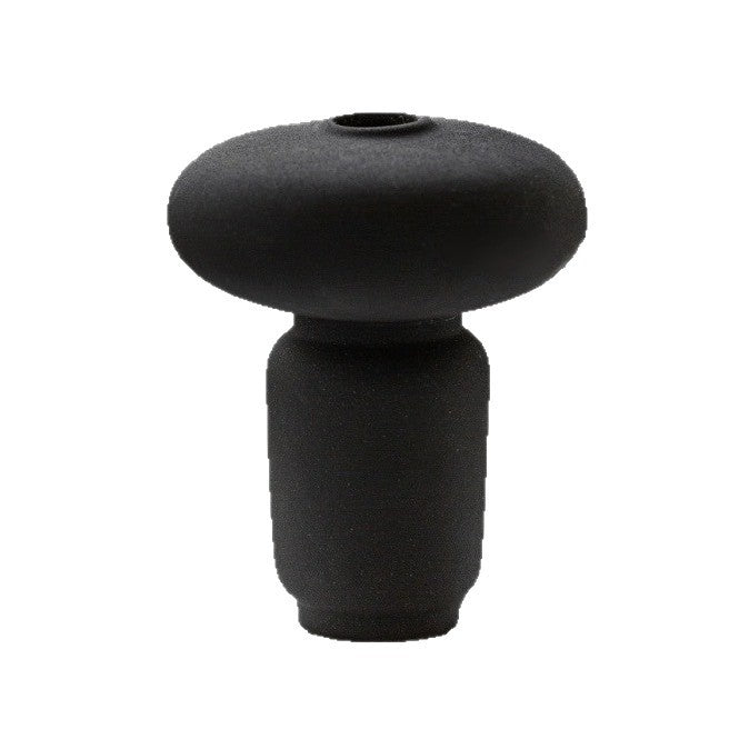 Mushroom shaped ceramic vase product view